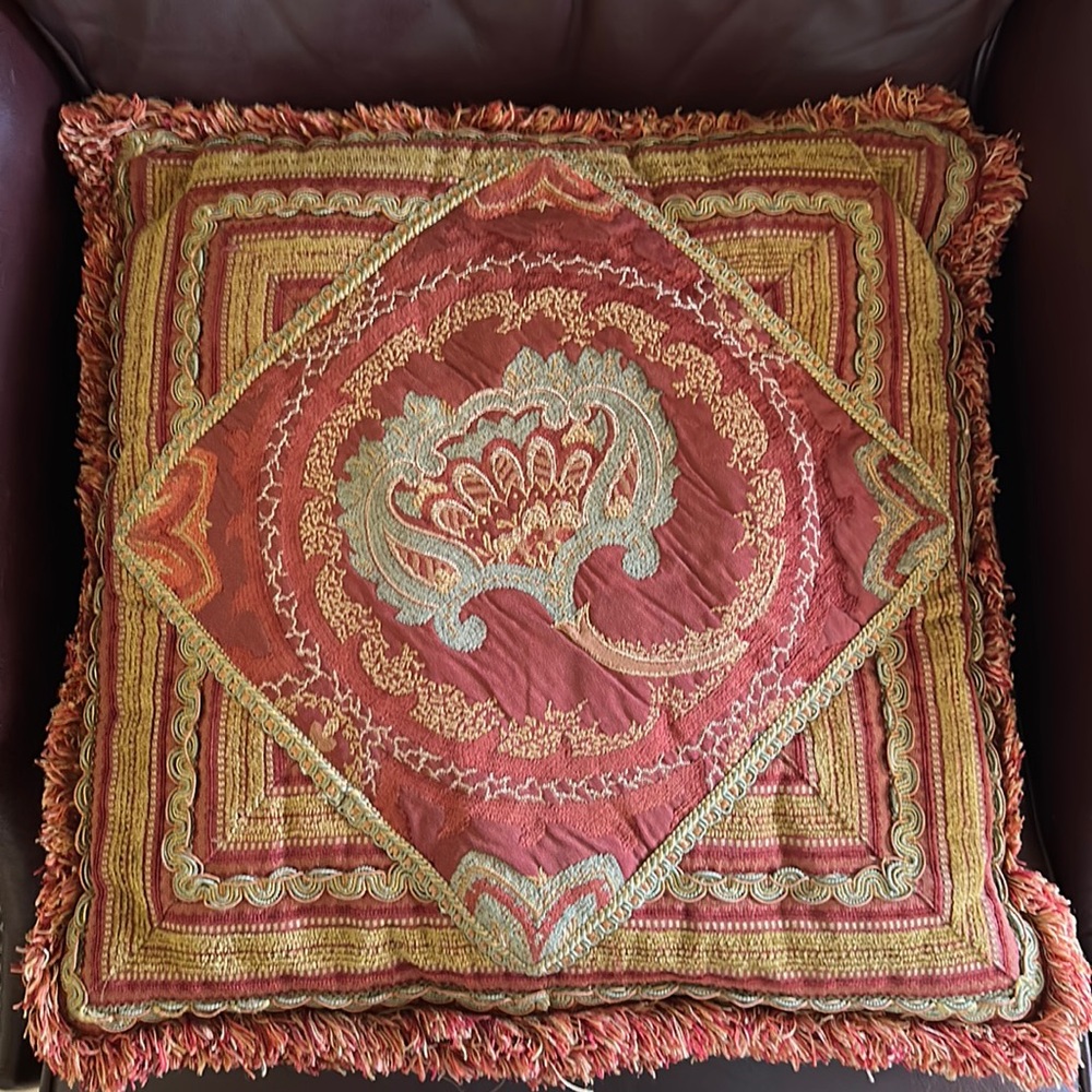 Beautiful statement pillow cover